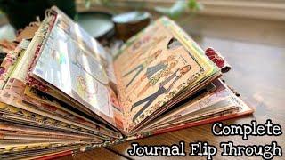 Complete Journal Flip Through Video / Chatty Version Junk Journal Flip Through