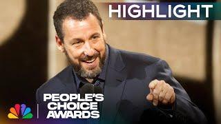 Adam Sandler Accepts the People's Icon Award | People's Choice Awards 2024 | NBC