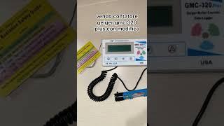 contatore geiger GMC 320 plus con tuboesterno modificato #geigercounter #radiation #gmc320plus