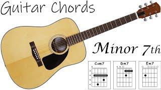 How to play GUITAR  - Minor 7th CHORDS 