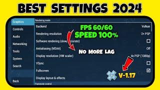 PPSSPP Best Settings For Android 2024 | No Lag Smooth Gameplay | PSP Gamer