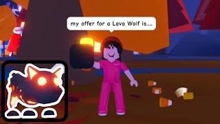 my offer for LAVA WOLF in adopt me