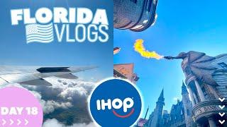 DAY 18 | UNIVERSAL | IHOP BREAKFAST | TRAVEL HOME | MAY 2024