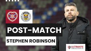  REACTION | Stephen Robinson Post-Hearts