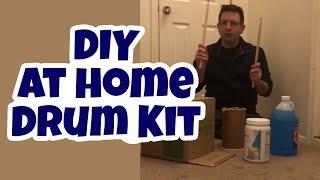 DIY at Home Drum Kit with Mr. Scott!