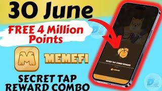 ( Level 1-11 ) Memefi Secret Reward Combo |Memefi 4,000,000 Coins Code | Memefi Secret Code |#memefi