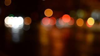 R&D NO COPYRIGHT CONTENT Night Lights Bokeh Car City Dark Street Road