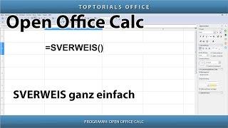 SVERWEIS ganz einfach (OpenOffice Calc)