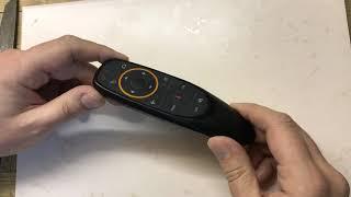 Пульт/аэромышь G10, G10S, G10S Pro, без качения за 5 минут.  Air remote mouse G10S without rolling.