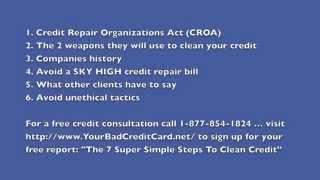 Legitimate Credit Repair Companies