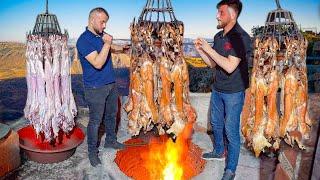 Street Food in REMOTE Turkey  - EXTREME Pit Roast Lamb + INSANE street food in Turkey