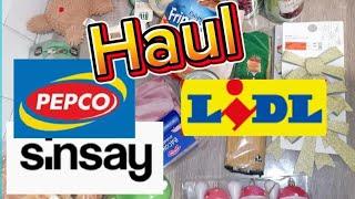 HAUL PEPCO, LIDL, SINSAY SI CADOURI DE CRĂCIUN|| MICI CUMPĂRĂTURI NECESARE #youtube #youtuber #yt