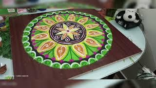 Margazhi Kolam Contest Winner - Banusankari