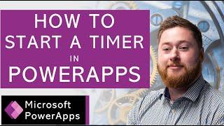 PowerApps how to start a timer | PowerApps timer control example | Learn PowerApps | Dougie Wood