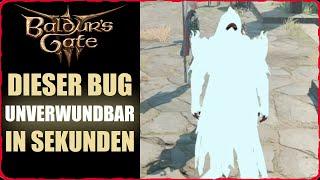 Baldurs Gate 3 Unverwundbar Trick Bug Glitch - Diesen Cheat muss Larian Studios SOFORT beheben!