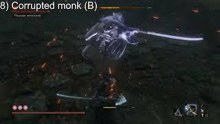 Sekiro Boss Ranking From Weakest to Strongest