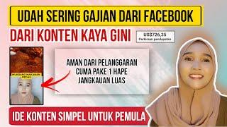 BIKIN KONTEN KAYA GINI DI REELLS FACEBOOK  ‼️ BISA GAJIAN TIAP BULAN DENGAN CARA INI