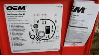 OEM 27167 fuel pressure test kit AutoZone