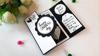 DIY Father's Day Greeting Card | Beautiful Handmade Greeting Card | Father's Day Special | Tutorial