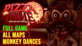 Pizza Time with Murder Monkeys (Full Game) - Dark Deception Fangame