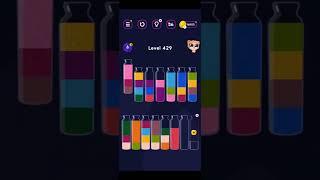 Get Color Water Sort Puzzle Level 427 to Level 430