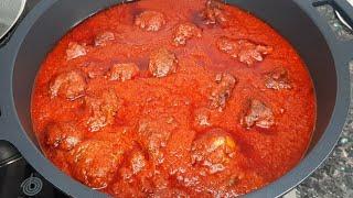 How to Cook Goat Meat Stew | Nigerian Goat Meat Stew Recipe!