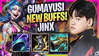 GUMAYUSI TRIES JINX WITH NEW BUFFS! - T1 Gumayusi Plays Jinx ADC vs Aphelios! | Season 2024