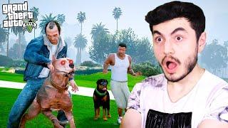 SONUNDA TREVOR'A KÖPEK ALMA ÖZELLİĞİ GELDİ! CHOP'LA KAPIŞTIRDIM! - GTA 5