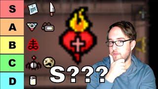 I ranked every Item in The Binding of Isaac (All DLCs)