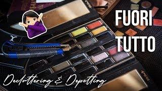 BUTTO TUTTE LE MIE PALETTE! Decluttering & Depotting