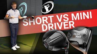 SHORT SHAFT DRIVER VS. MINI DRIVERS // Is the mini driver better than driver with a shaft