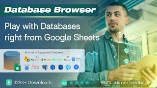 Database Browser - Play with Databases right from Google Sheets 