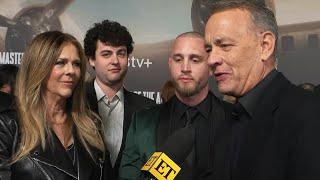 Tom Hanks, Rita Wilson and Their Two Sons on Family Night and Past Movie Outings (Exclusive)