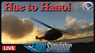 Hue to Hanoi in the Huey - Microsoft Flight Simulator 2020