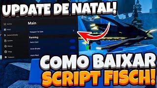 Como Baixar e Colocar SCRIPT no Fisch (CELULAR/MOBILE) | Instalar Executor Roblox/Usar Script