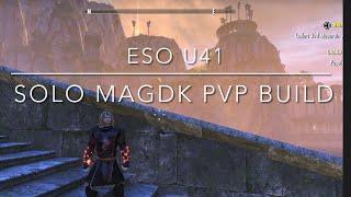 ESO U41: MagDK PVP Build with gameplay!