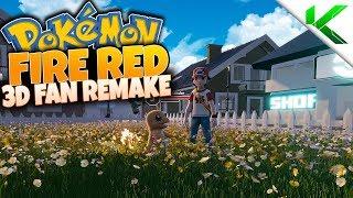 Pokémon Fire Red 3D REMAKE! - (UPCOMING OPEN WORLD POKEMON GAME)