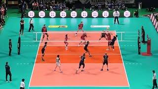 Japan Volleyball Yuji Nishida 16 pts in Panasonic Panthers - Suntory Sunbirds Japan Final Match