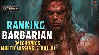 Pillars of Eternity 2: Deadfire - Ranking All 11 Classes Part 1: Barbarian (Multiclassing & Build)