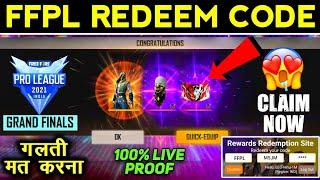 FFPL DREAM TEAM MATCH DAY 3 REWARDS REDEEM CODE IN FREE FIRE REDEEM CODE TODAY FREE FIRE REDEEM CODE