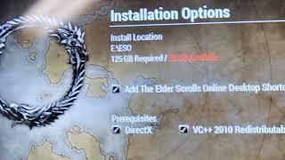 Installing Non-Steam ESO on SD Card