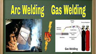 Differences between Arc Welding and Gas Welding - Mechanical Engineering