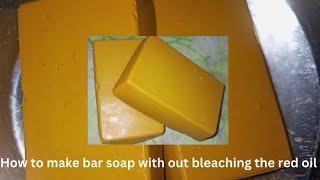 how to make hard soap|how to make bar soap with red oil|how to make hard soap with calcium carbonate