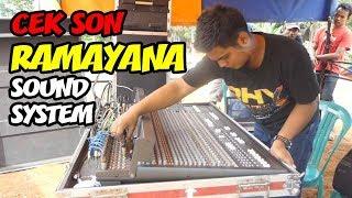 FULL CEK SOUND RAMAYANA SAMPAI JADI - RAMAYANA CHECK SOUND - CREW RAMAYANA SOUND SYSTEM