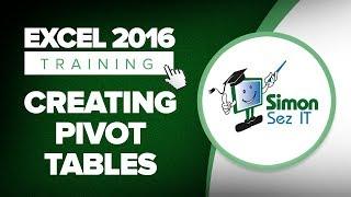 How to Create a Pivot Table in Excel 2016
