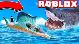 BALIK GEMİ ALDIK ! Köpek Balığından Kaçış - Roblox SharkBite 2