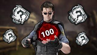 P100 Wesker DOMINATES New Modifier "Chaos Shuffle" | Dead by Daylight