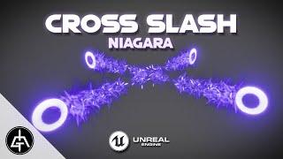 Unreal Engine 5 - Slash Attack VFX - Niagara Tutorial