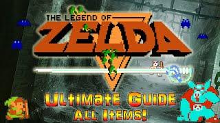 #LegendofZelda #Zelda #NES The Legend of Zelda - Ultimate Guide - ALL ITEMS, ALL SECRETS REVEALED