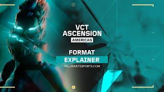 Format Explainer: VCT Ascension Americas 2024 | VALORANT